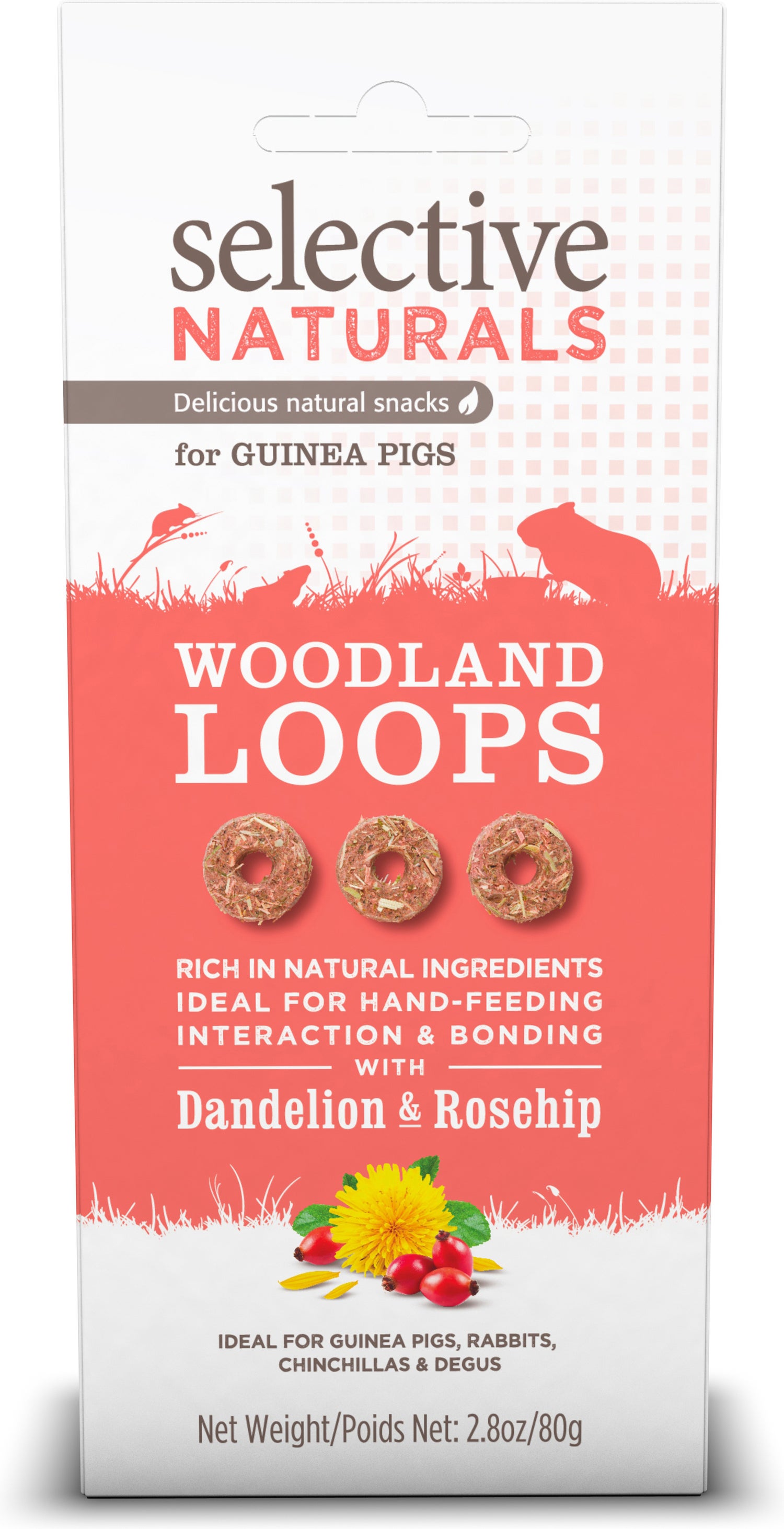 Supreme Selective Naturals caviasnack Woodland Loops 80 g