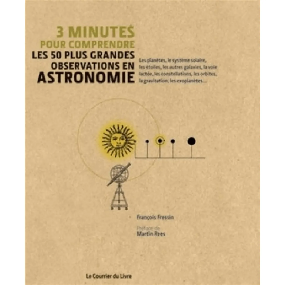 3 minutes pour comprendre les 50 plus grandes observations en astronomie · Occasion