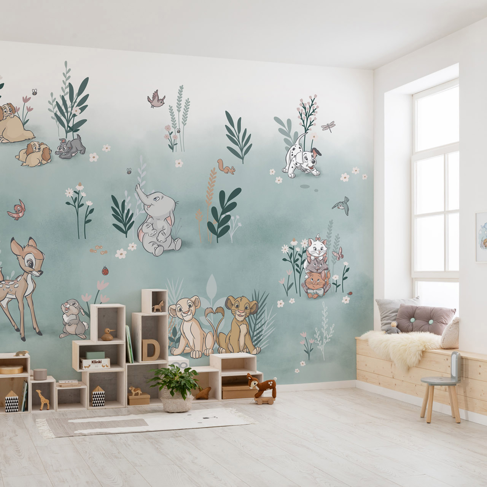 Vlies-Fototapete FLOWERING HERBS - bunt - 400x280 cm