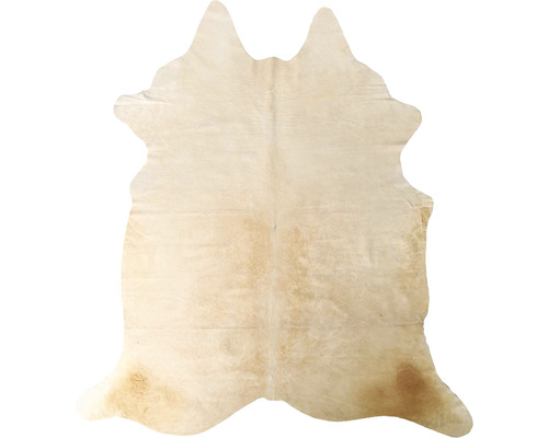 Koeienhuid beige ca. 210x190 cm