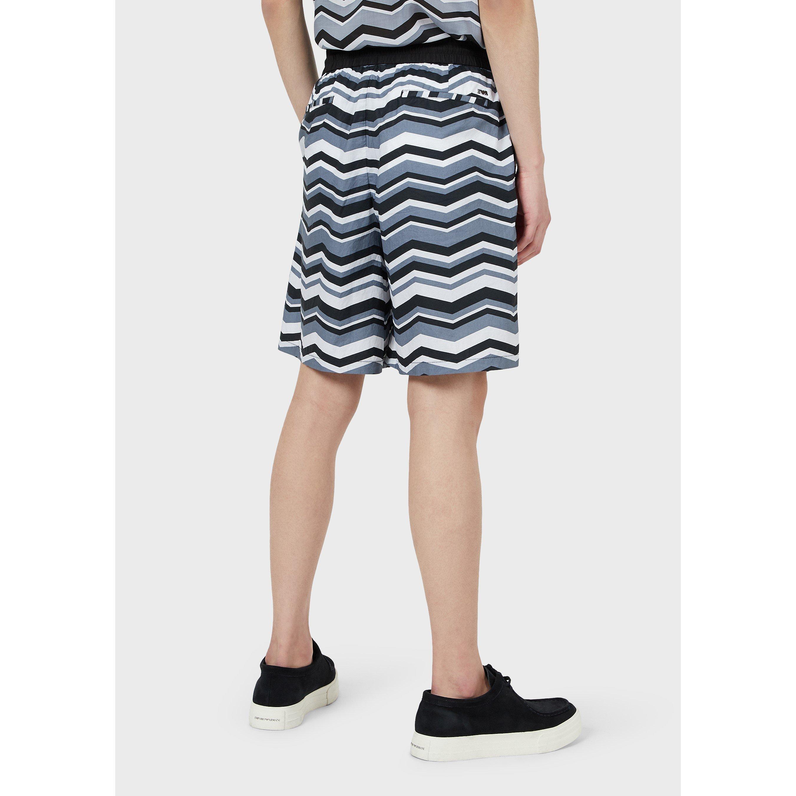 Emporio Armani Print Shorts