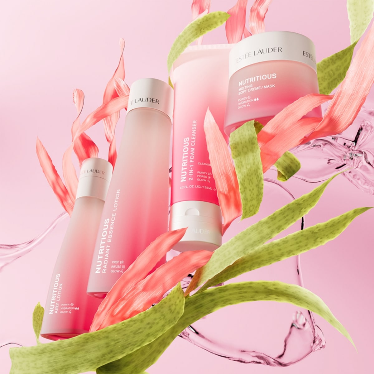 ESTEE LAUDER Nutritious Mousse Nettoyante 2-en-1