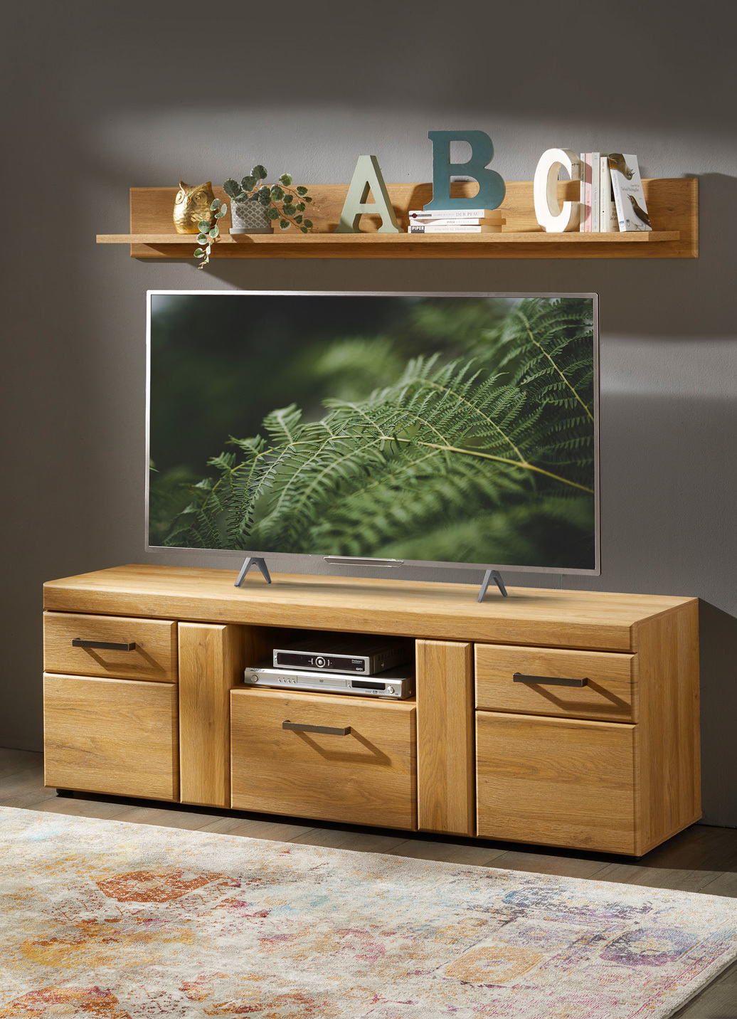 TV-Longboard mit Wandboard