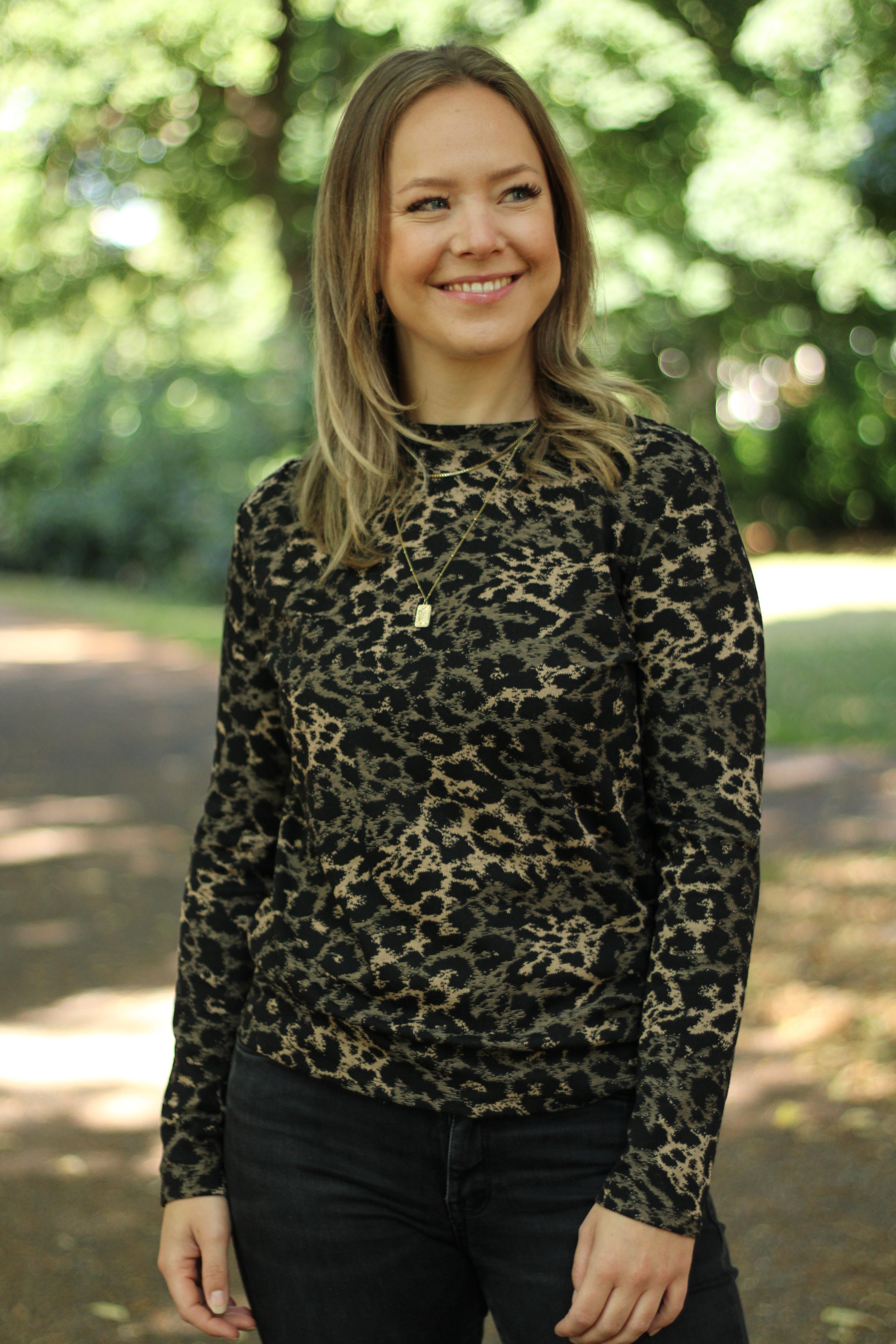 Rino & Pelle - Loui Long Sleeve Top - Leopard