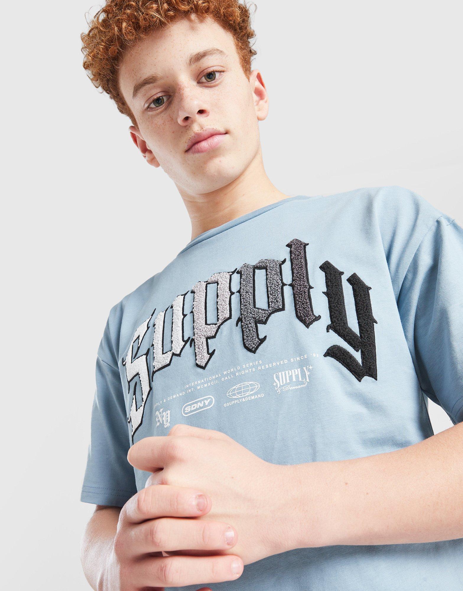 Supply & Demand T-shirt Bianco Junior