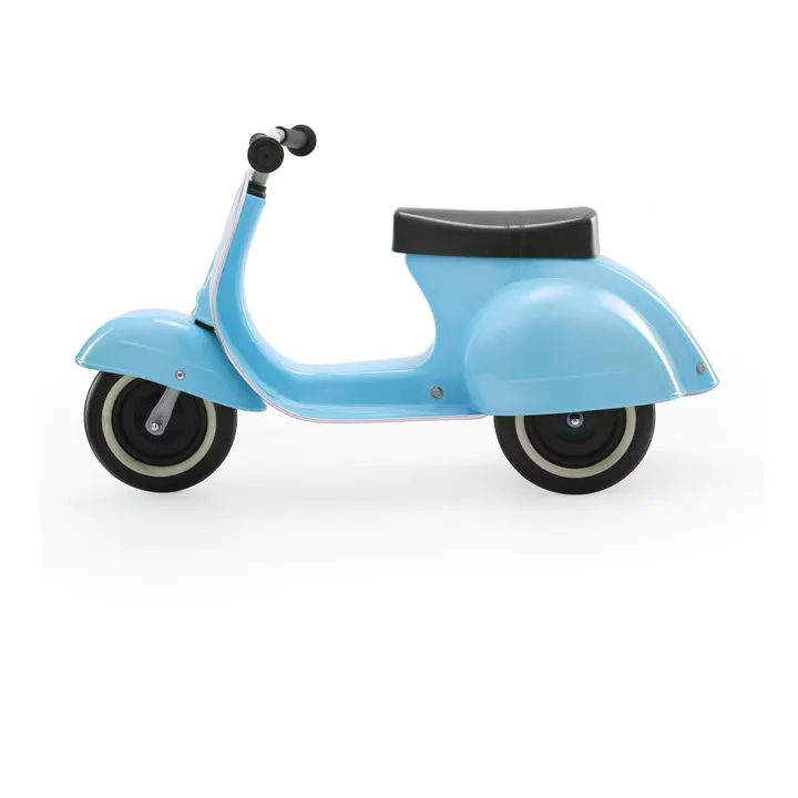 Ambosstoys Porteur Scooter en métal | Bleu Clair
