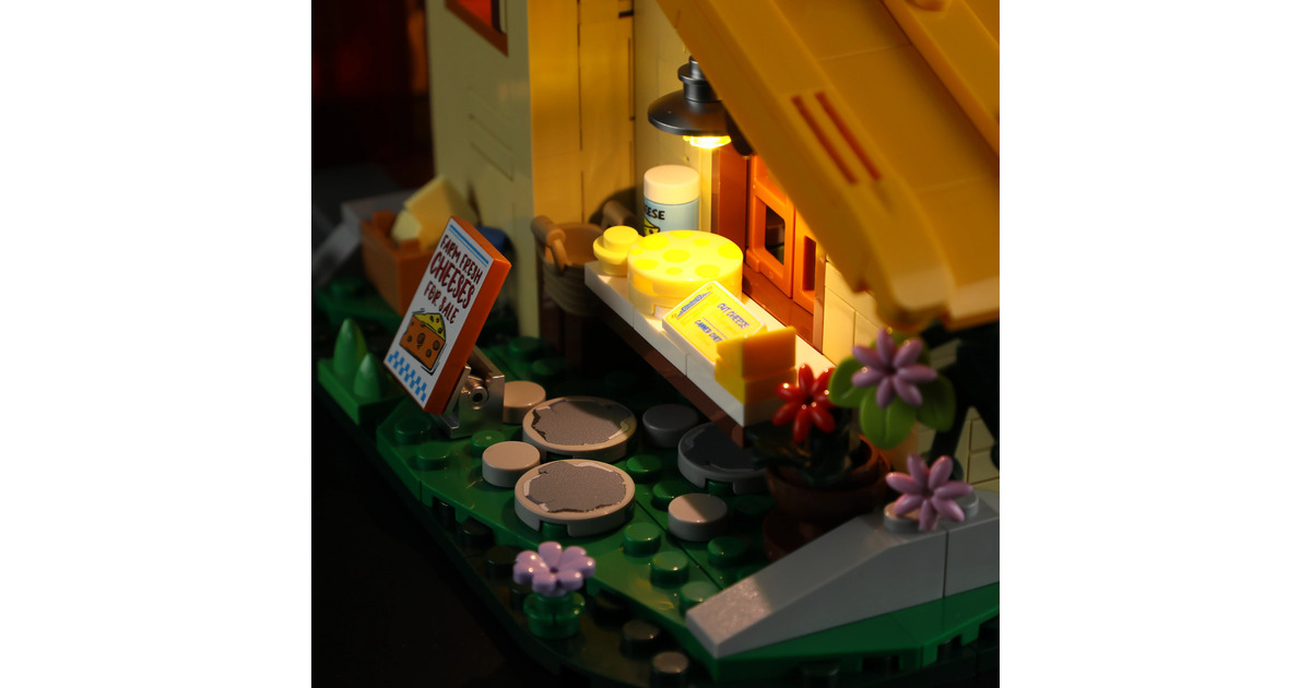 LumibricksFarm Life - Farmstead Cheese House Constructiespeelgoed  (F9049)