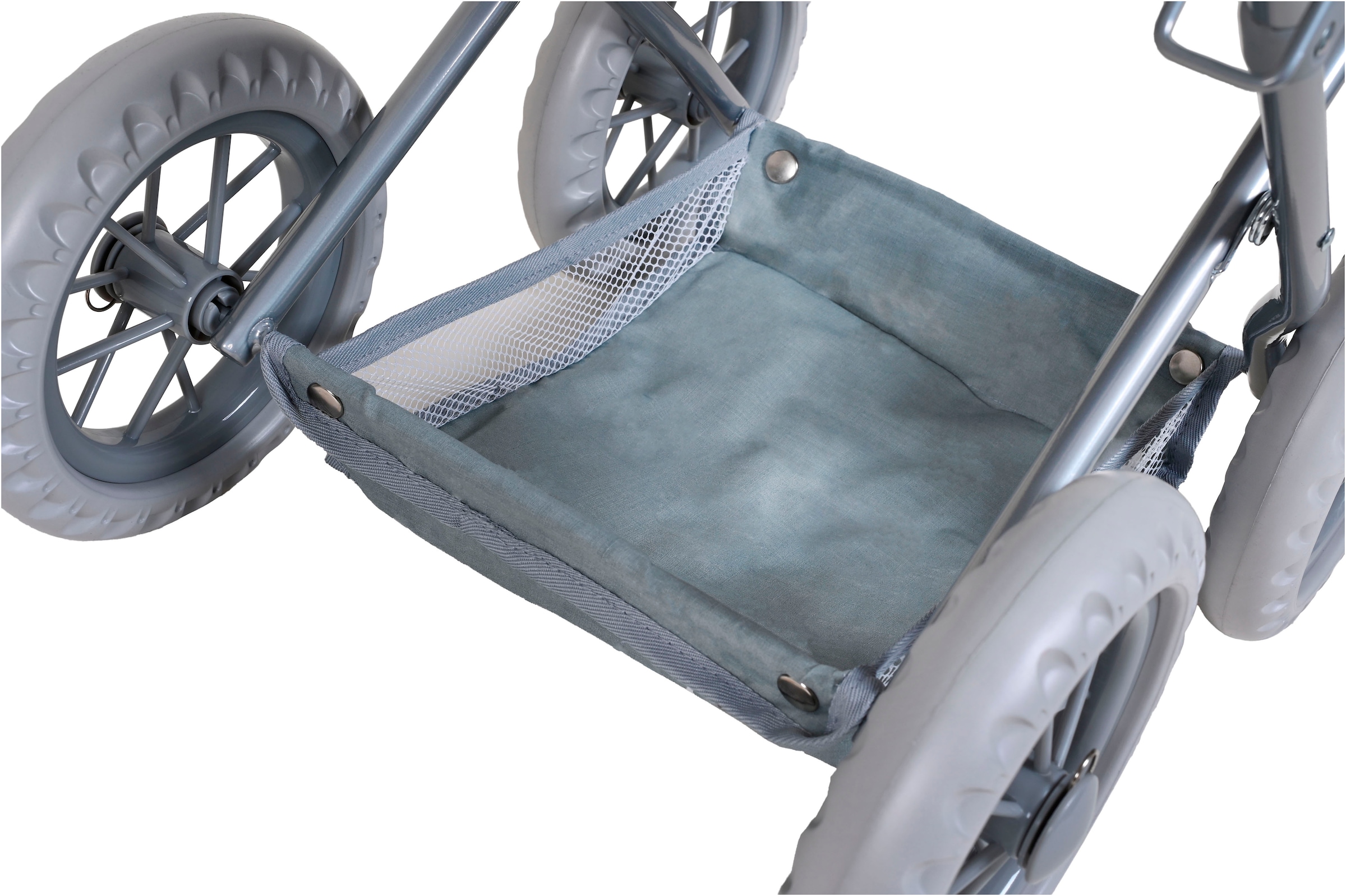 Knorrtoys® Kombi-Puppenwagen »Ruby - princess blue« mit Wickeltasche