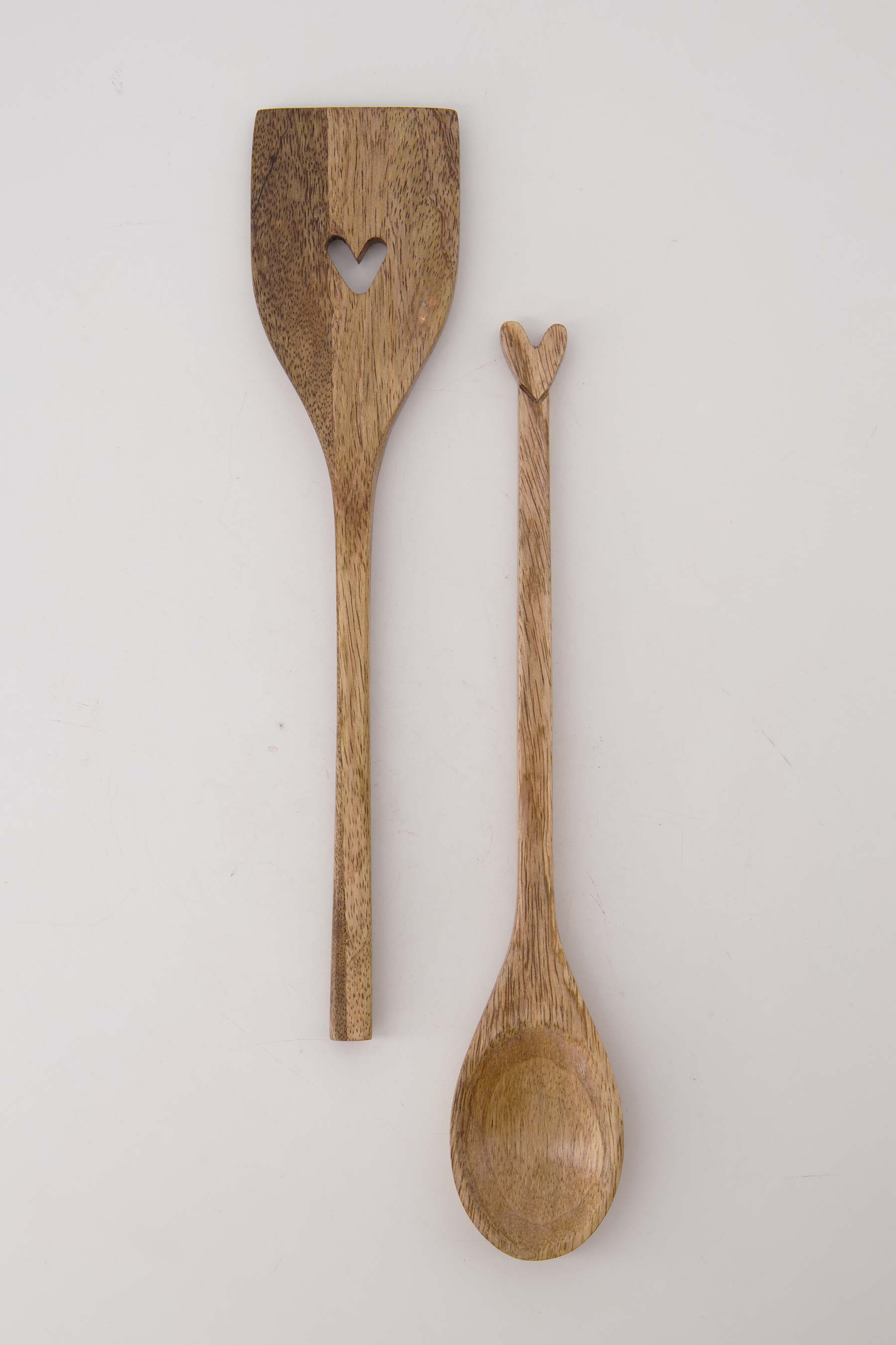spatel hout hartje