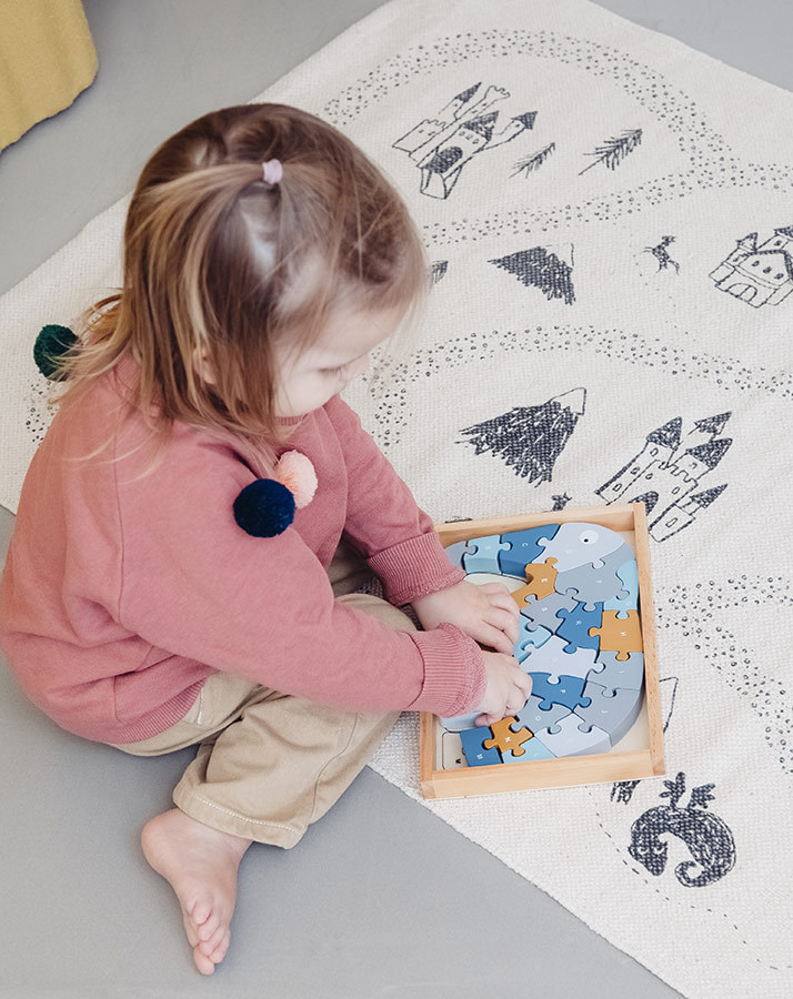 Buchstaben-Puzzle ELEFANT 26-teilig