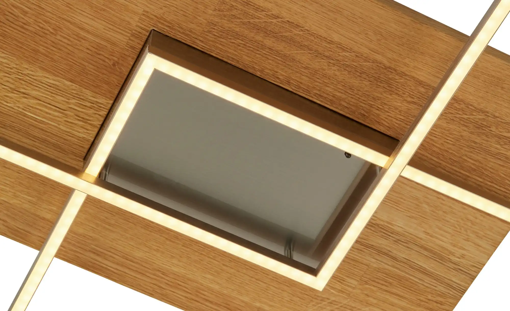 LED-Deckenleuchte, 2-flammig, Eiche natur ´groß´
