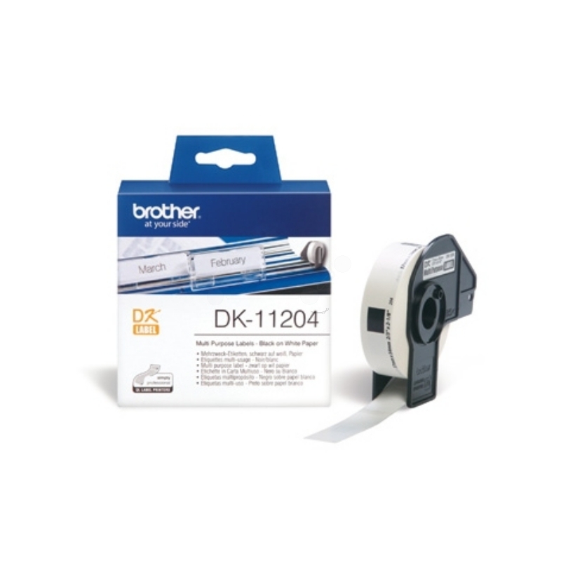 Brother DK11204 P-Touch Etiketten, DK_11204, 17 x 54 mm
