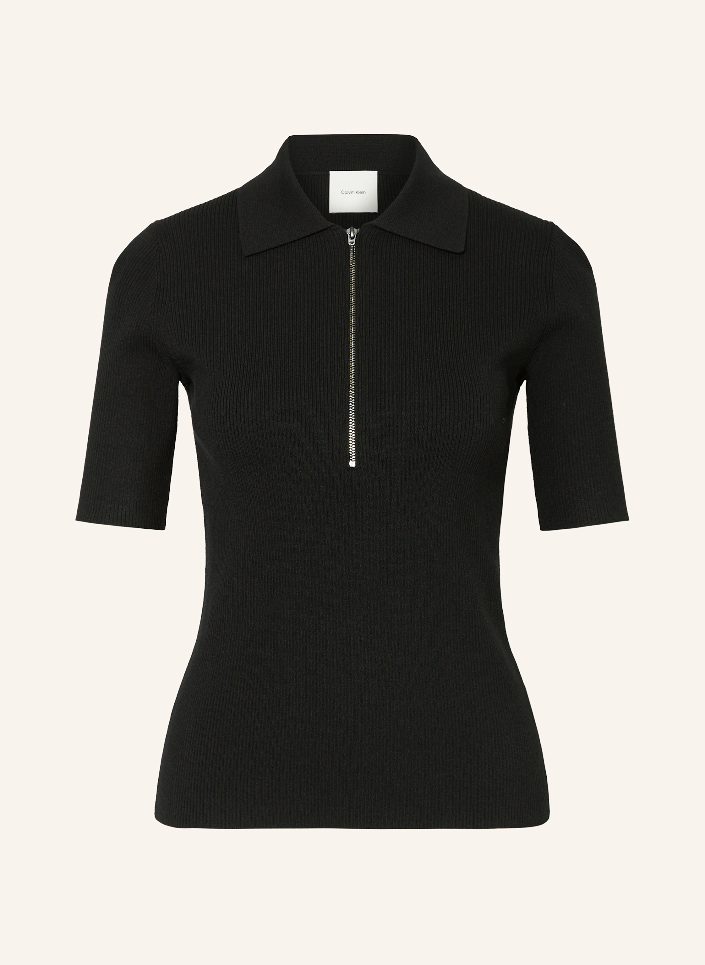 Calvin Klein Strick-Poloshirt