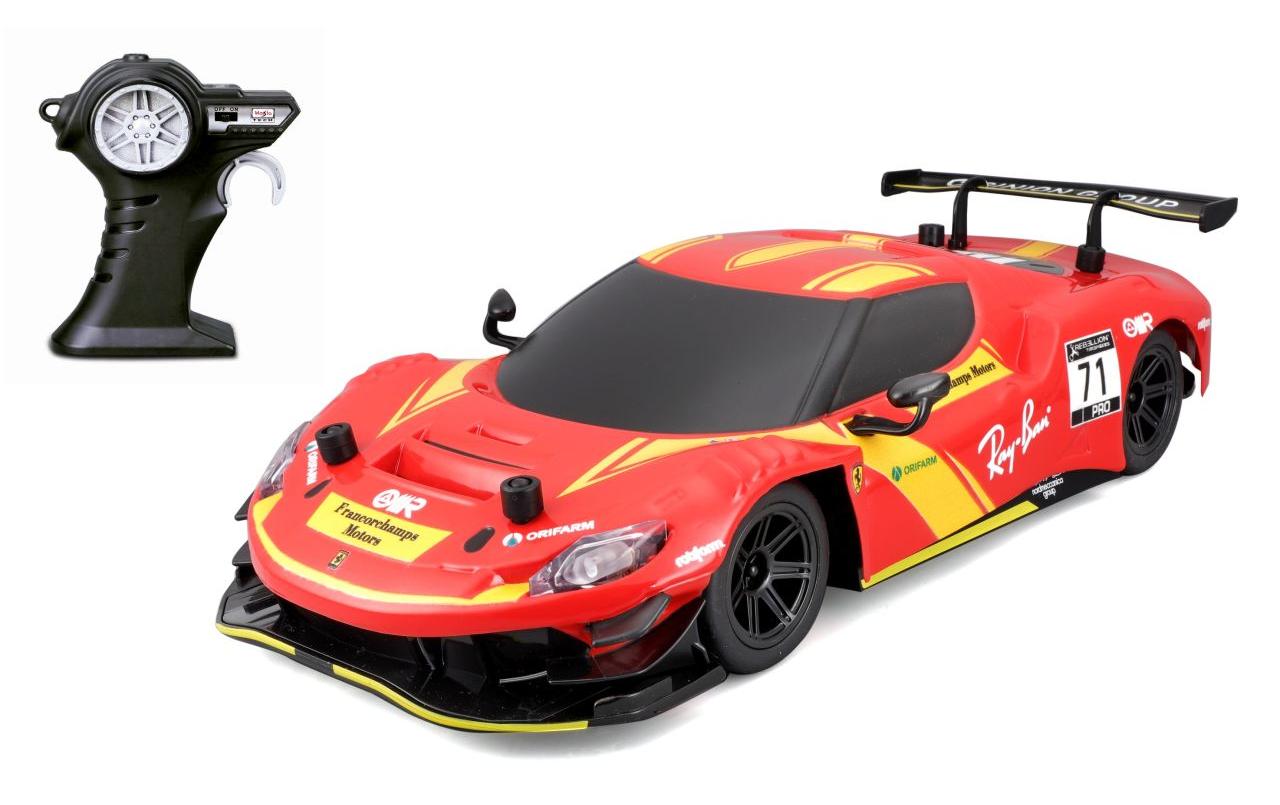 Rennwagen RC Ferrari 296 GT3 1/16Ferngesteuertes Spielzeug