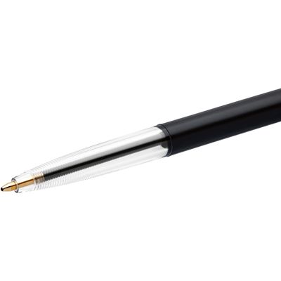 BIC M10 Clic - Stylo à bille - noir - 1 mm - rétractable
