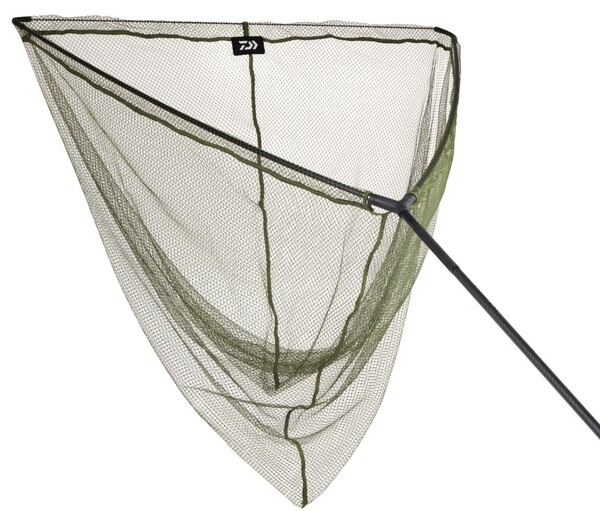 Épuisette Daiwa Emblem Carp Net Rubber Coated 2.8m (2 Parties)