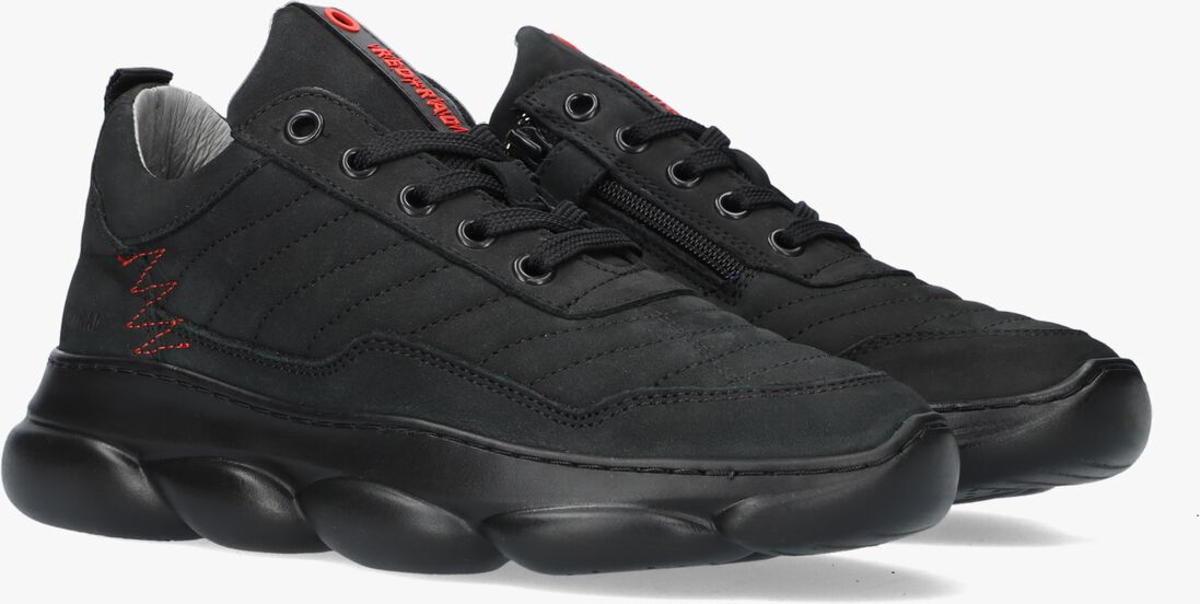RED-RAG zwarte red-rag lage sneakers 13541