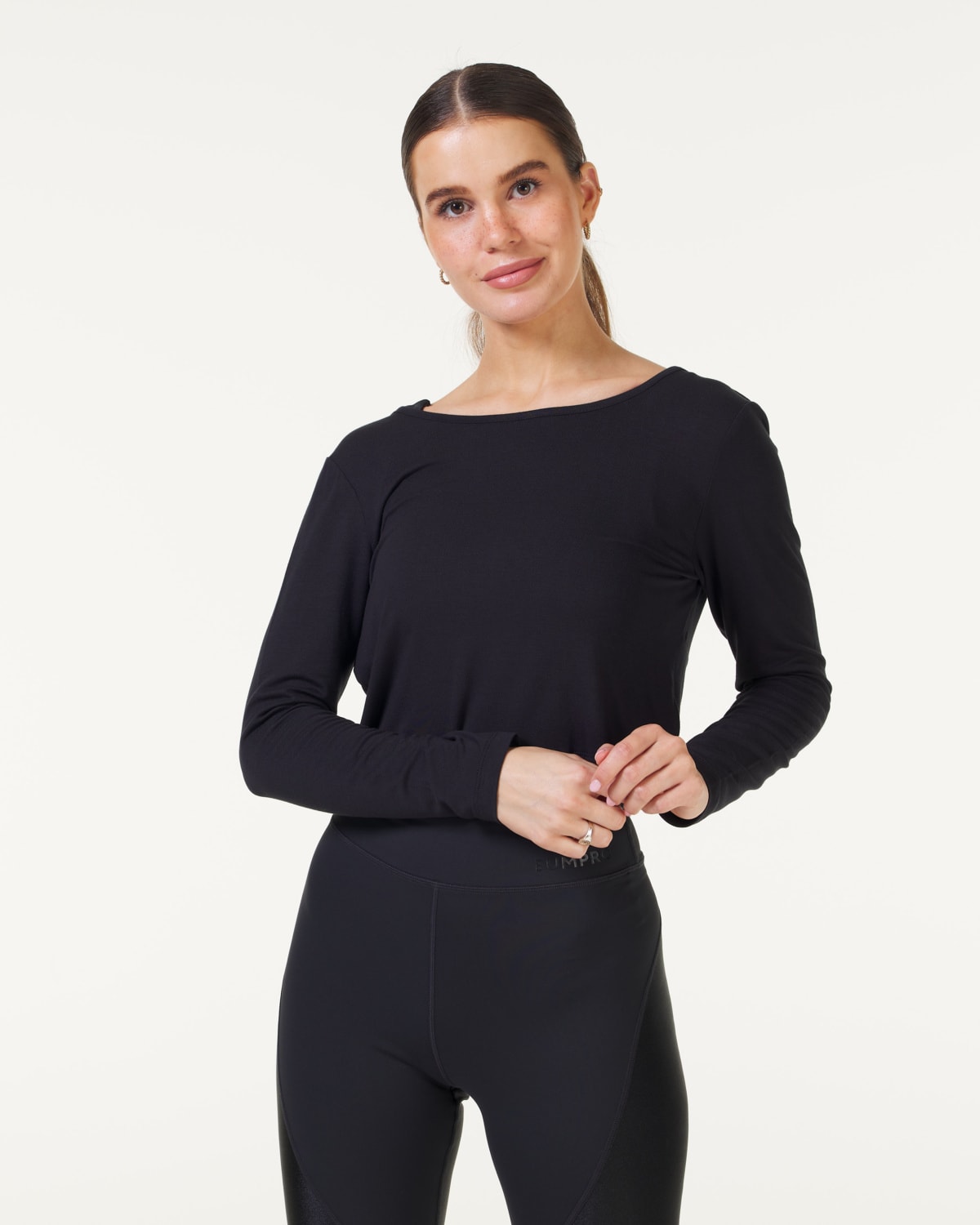 Bumpro Peach Sweater Black