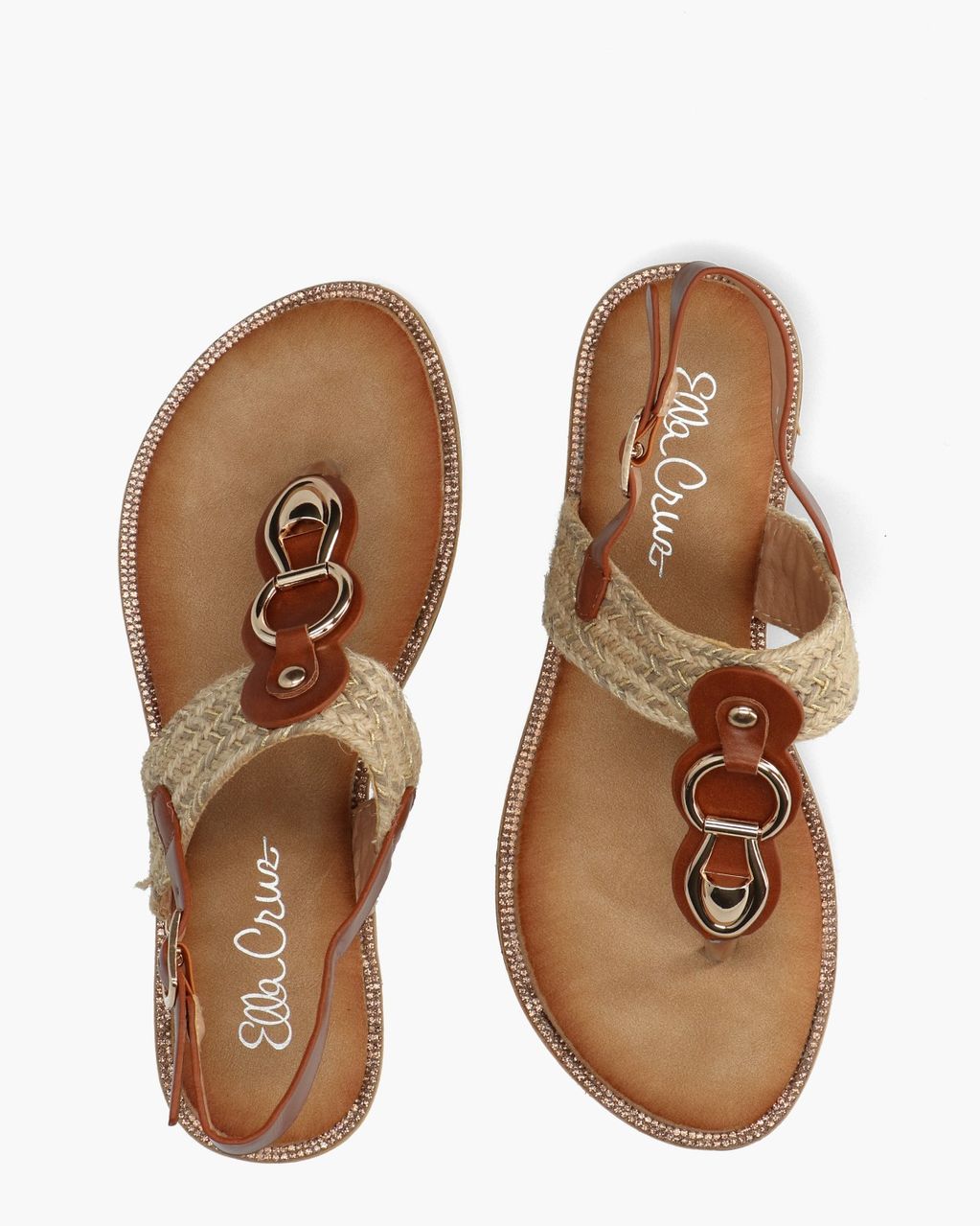 Ella Cruz Zerra Camel Beige Damesslippers