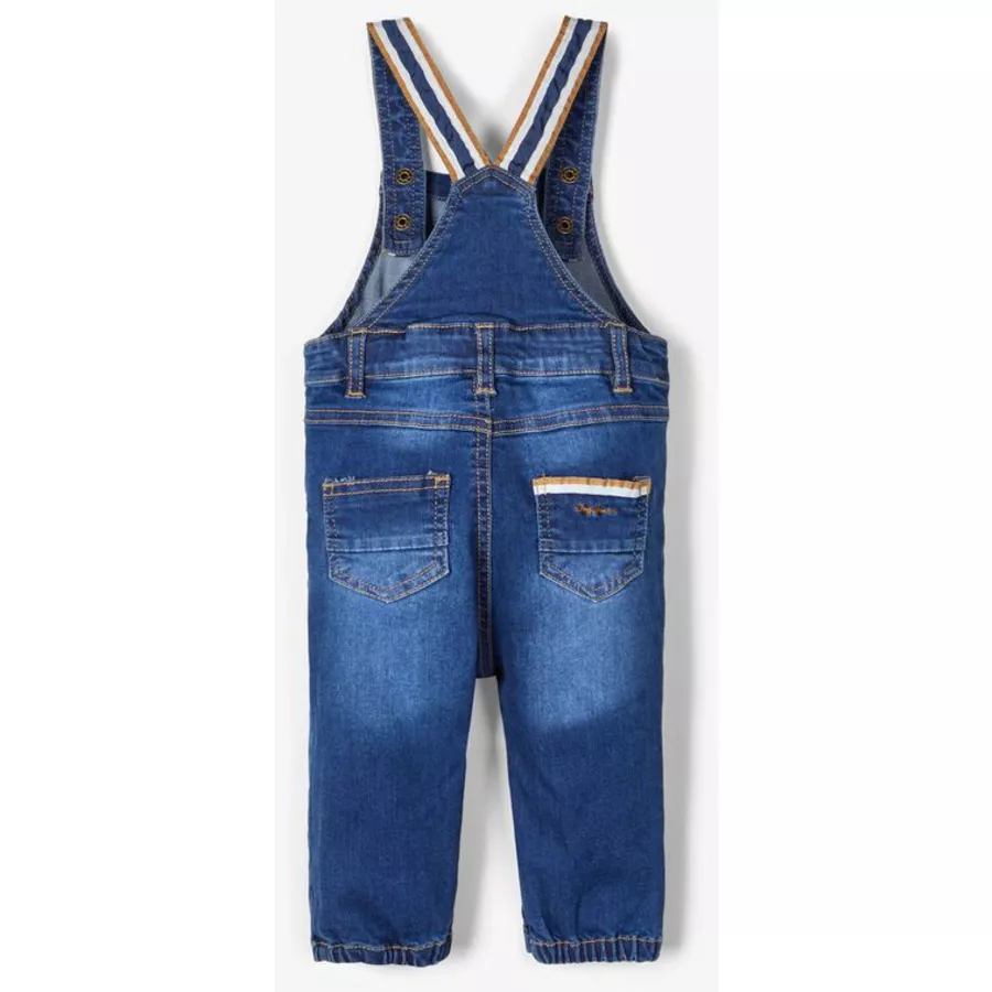 name it Boys Latzhose Nbmromeo medum blue denim