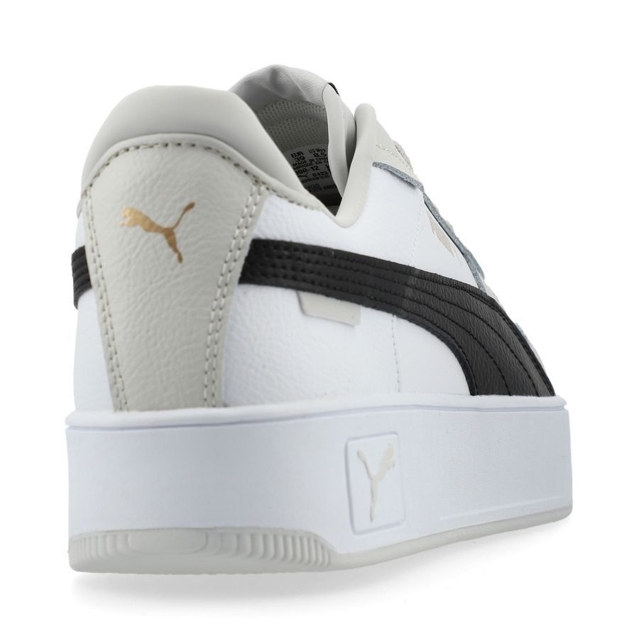 PUMA Chaussures Carina Street - Blanc/Noir/Gris Femme