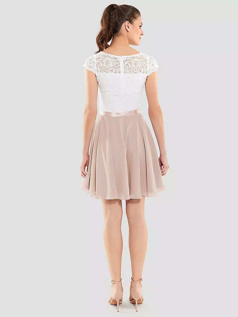 SWING Cocktailkleid creme