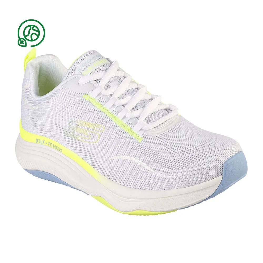 Skechers D'LUX FITNESS - Chaussures training Femme blanc/multi