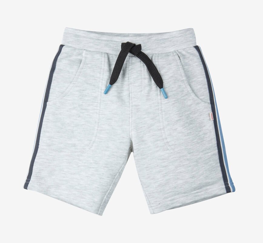 Bermuda bébé garçon rayures côtés gris Catimini Gris ou noir
