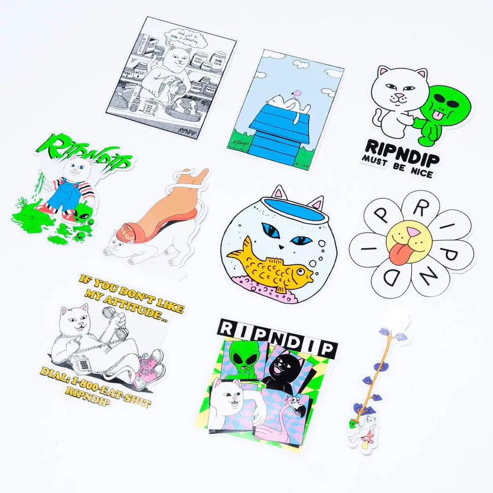 RIPNDIP Sticker Pak - Skateboards | SkatePro