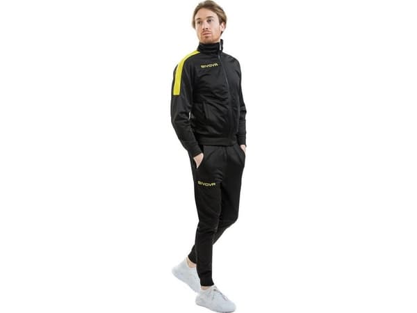 Dres Givova Tuta Revolution czarno-żółty TR033 1007 S