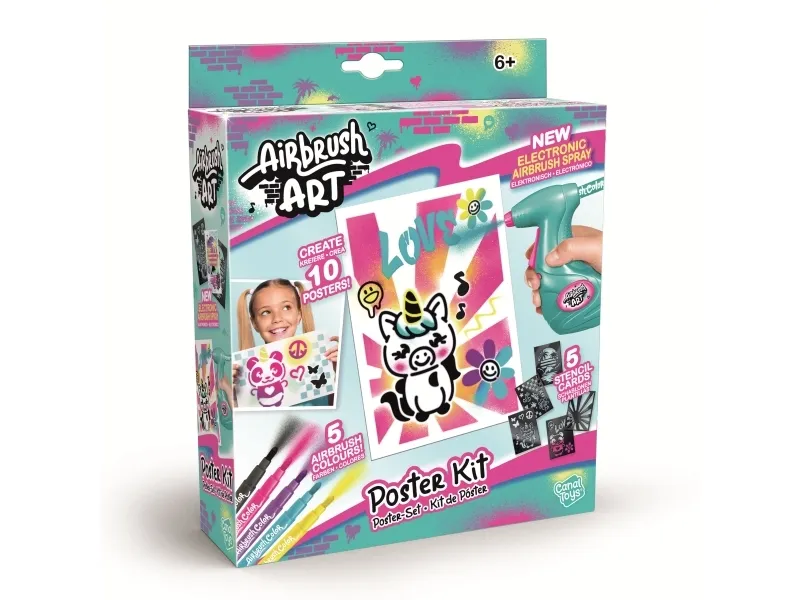 Airbrush Art Miniposter Sæt