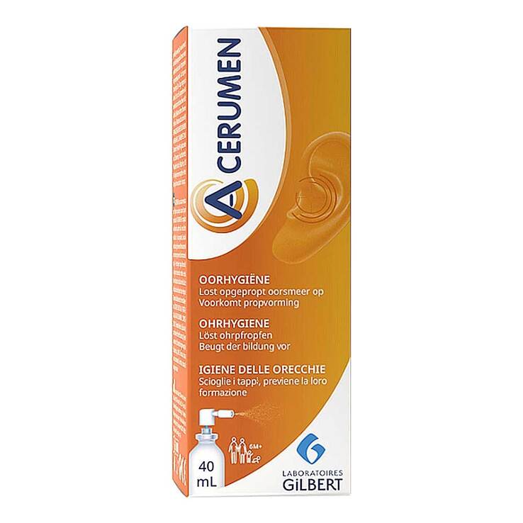 A-CERUMEN Spray zur Ohrenhygiene, 40 ml