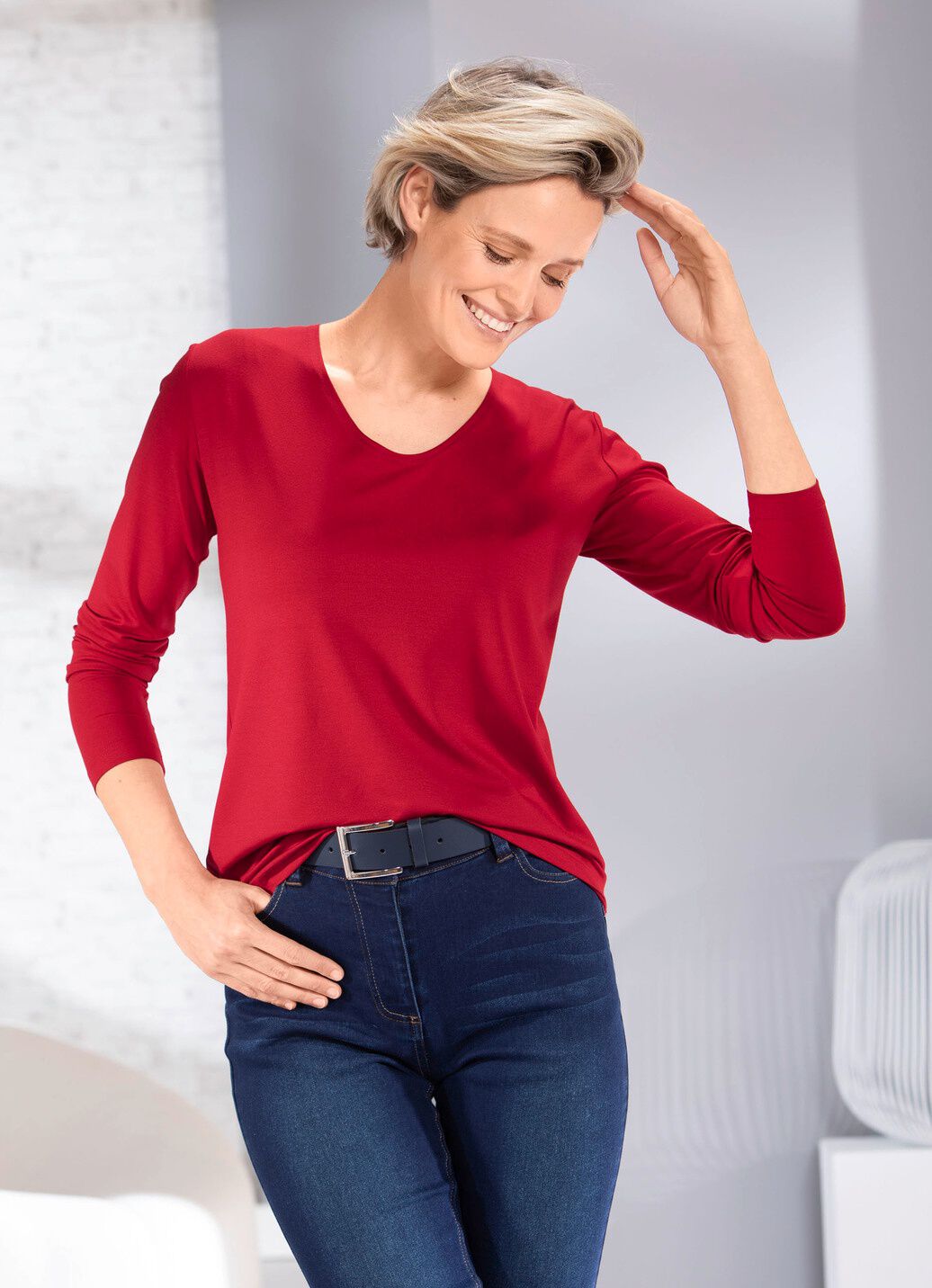 Kombifreundliches Shirt in 3 Farben