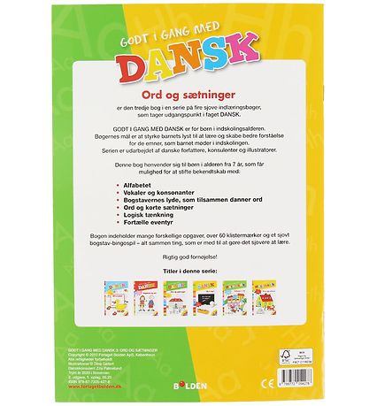 Forlaget Bolden Aktivitätsbuch - Godt I Gang Med Dansk - Ord Og