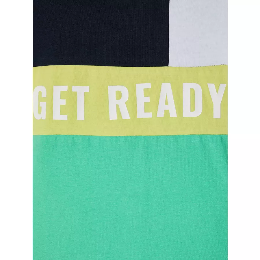 name it T-Shirt NMMHANK Spring Blue