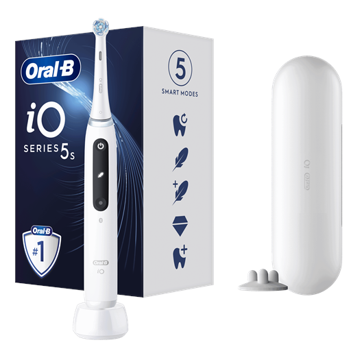 Oral-B IO5 Eltandbørste, Hvid