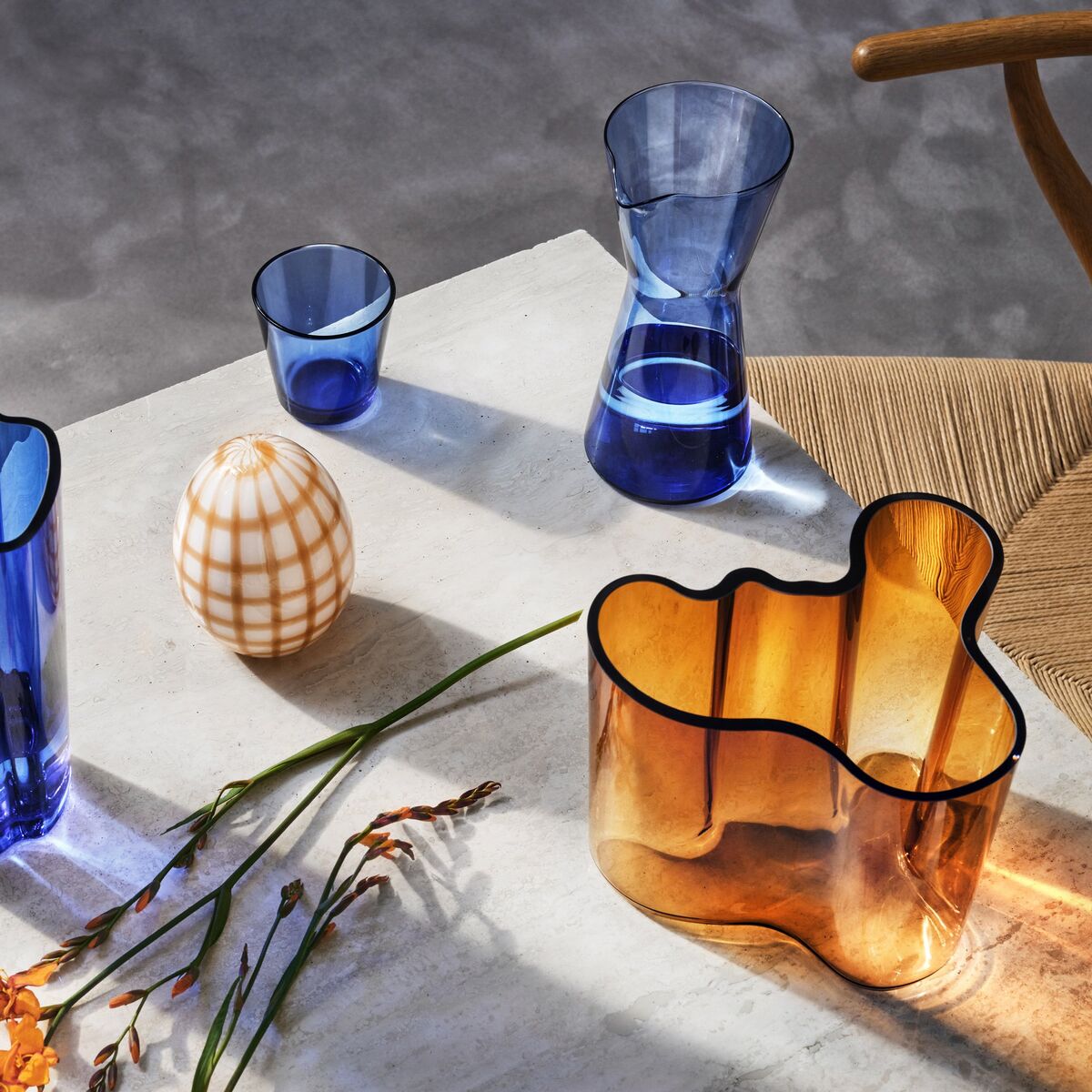Aalto vase, 16 cm, kobber