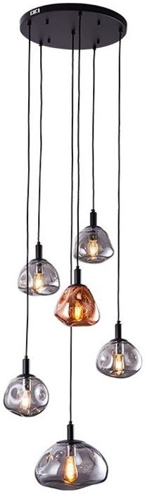 Hanglamp 6-lichts Air Melt ⌀45  x H120 cm