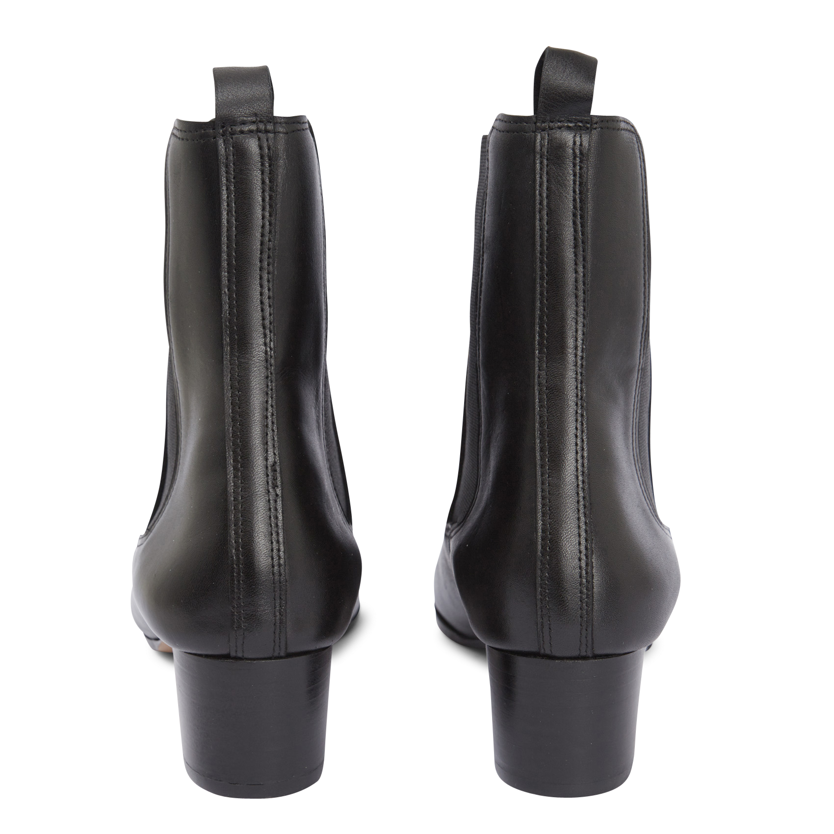 NIABELLA - Bottines en cuir| Noir