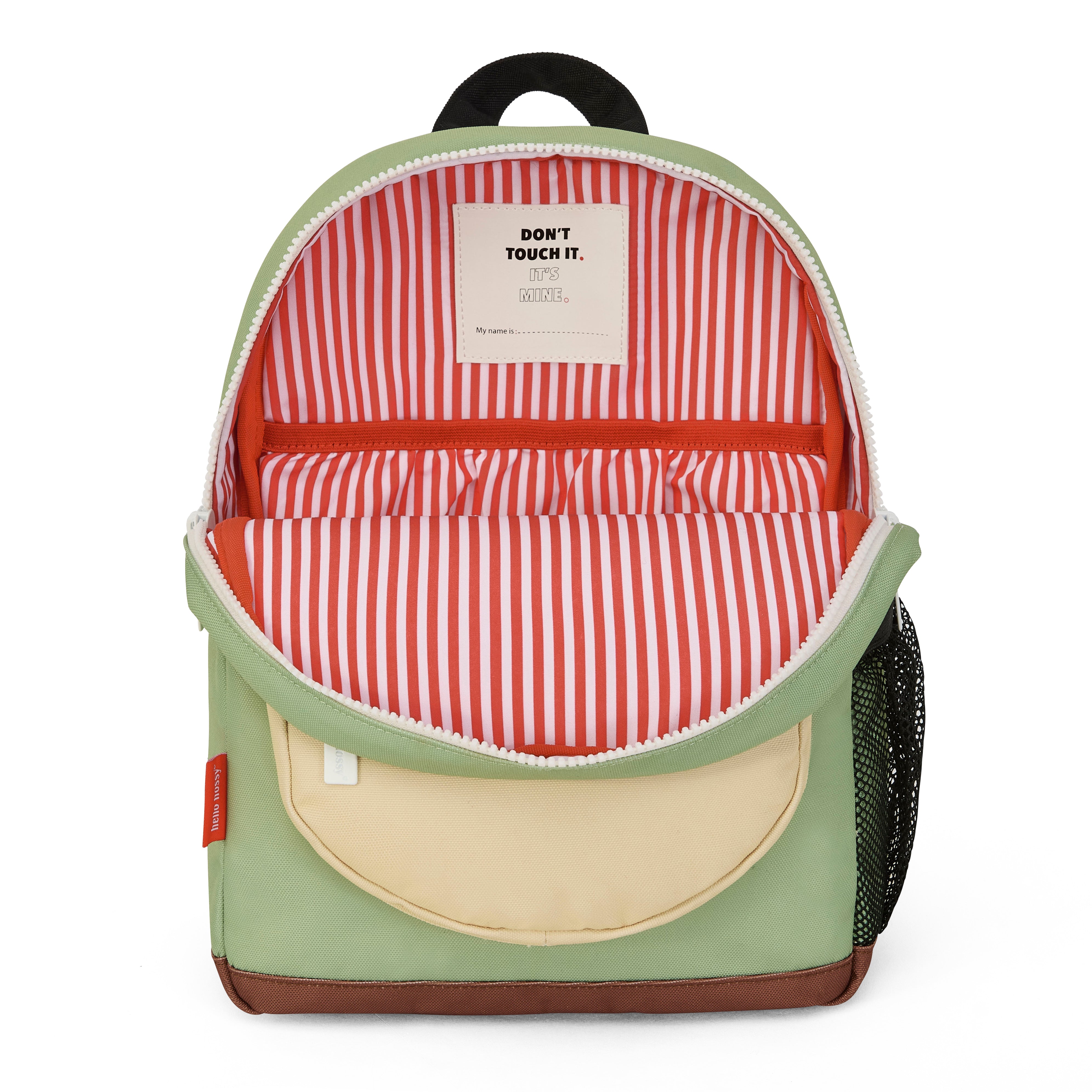 Hello hossy rugzak mini pistache - 38 cm