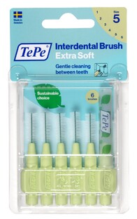 TePe Interdentale Rager Extra Soft Groen 0,8mm 6ST