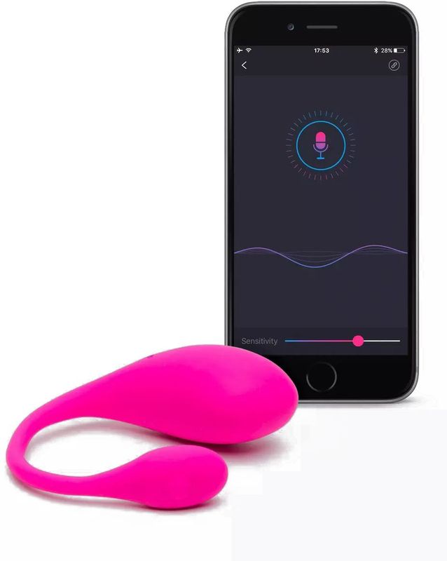 Lovense Lush 2.0 - Draagbare Vibrator - Vibrerend Ei - Roze