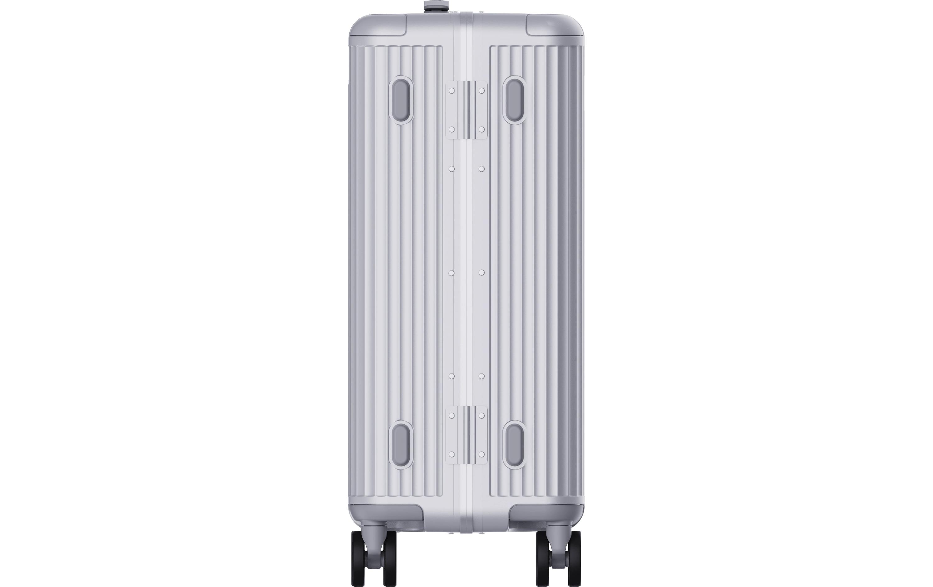 Rahmen Rollkoffer 82 l, Silber<br>Aluminium-Rahmen Rollkoffer