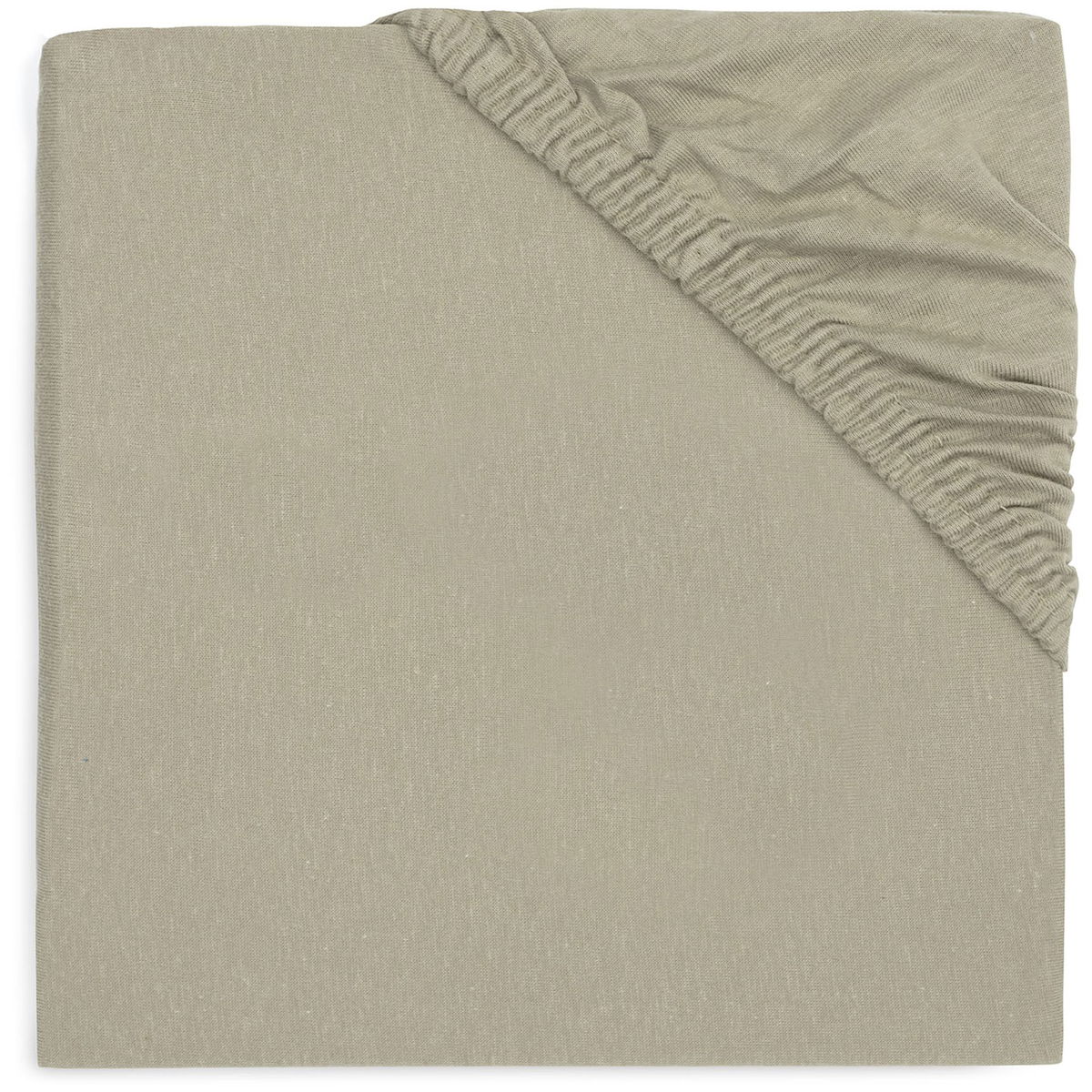 JolleinJollein   Fixleintuch Jersey Laufgitter olive green