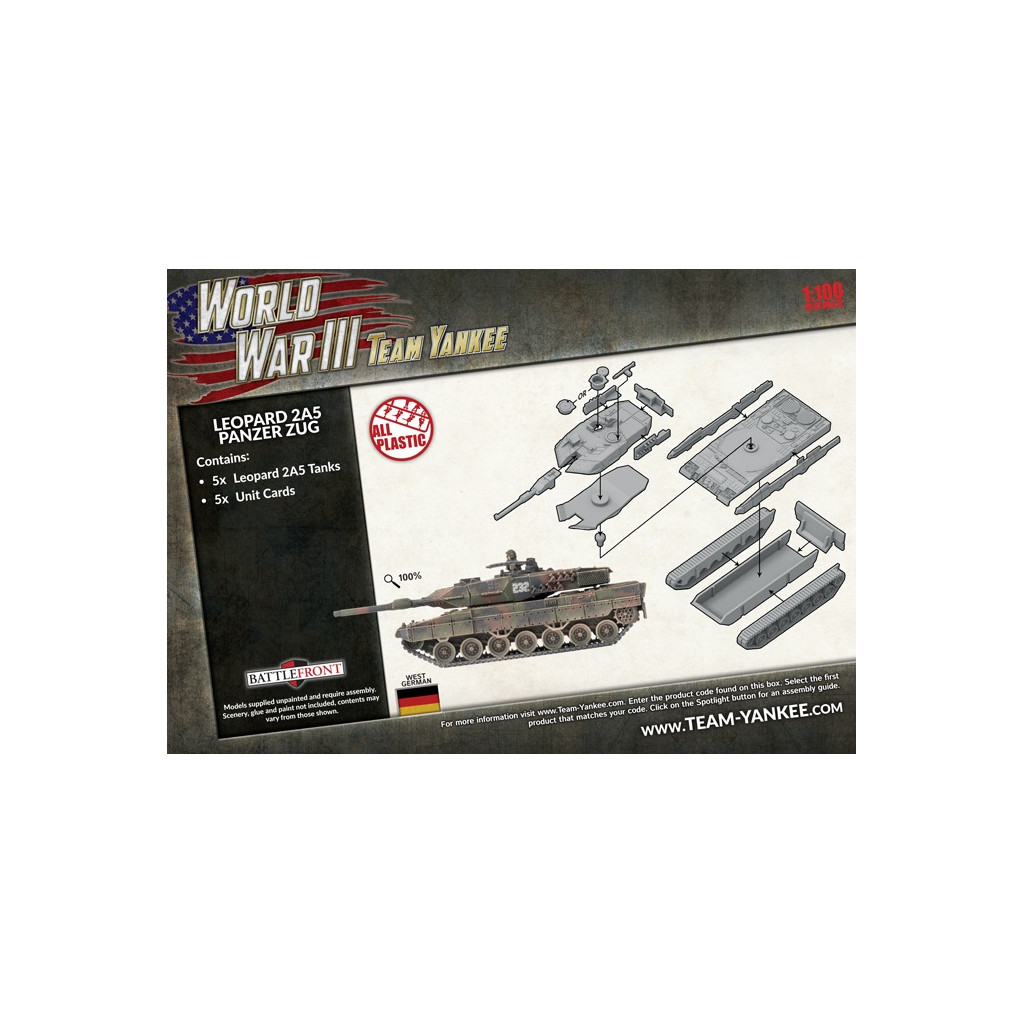 Team Yankee - Leopard 2A5 Panzer Zug