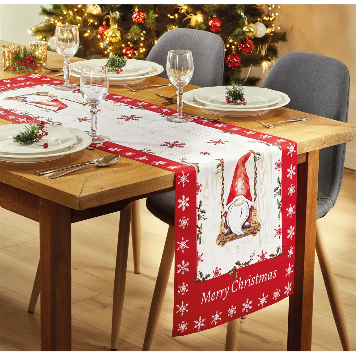 Chemin de table lutin