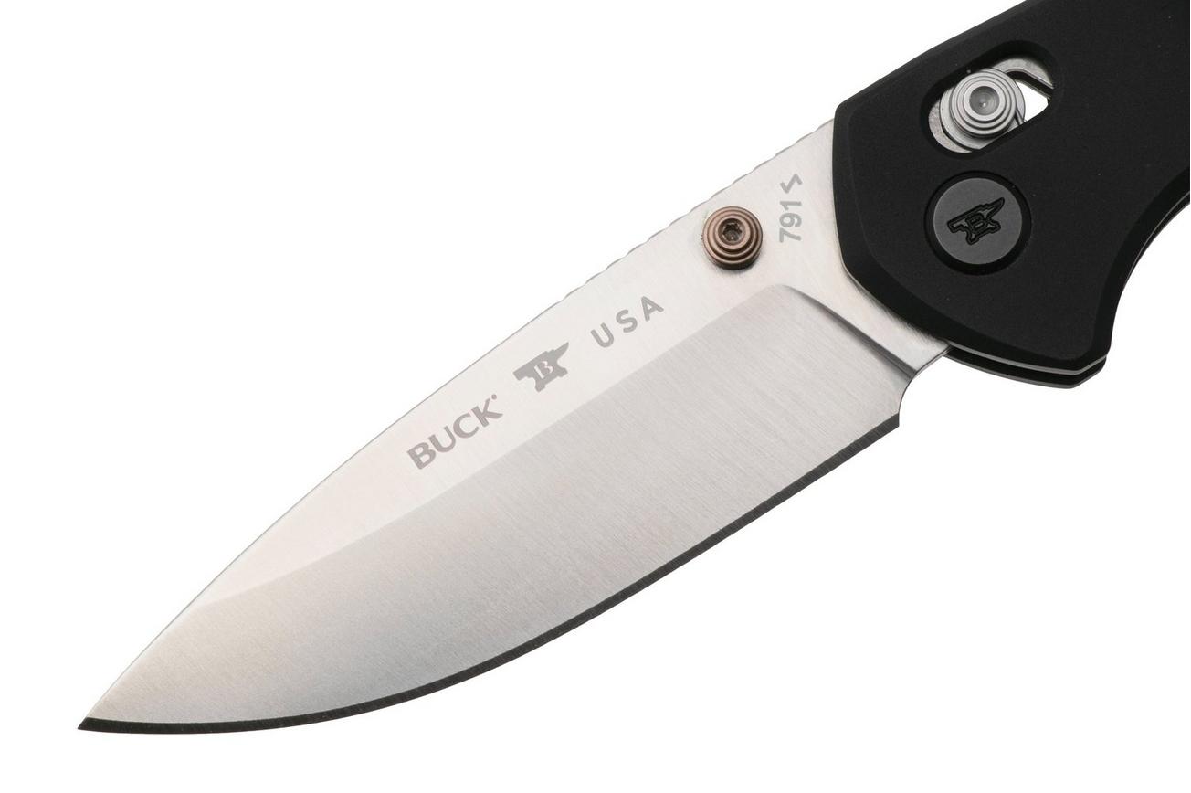 Buck 791 Range Elite 0791BKS Satin MagnaCut, Black Aluminum, zakmes