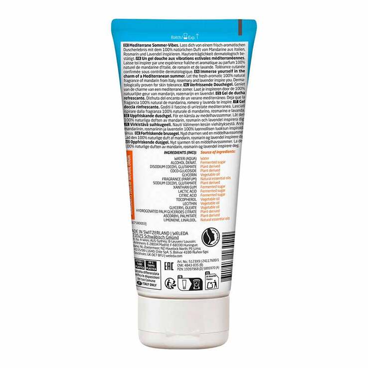 Weleda Mandarino di Capri Shower Gel, 200 ml