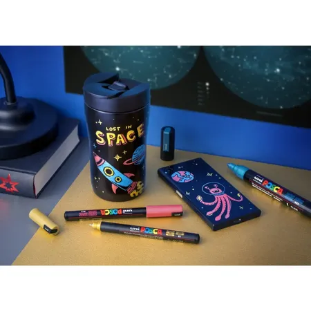 Posca Marker UNI POSCA PC-5M rot metallic