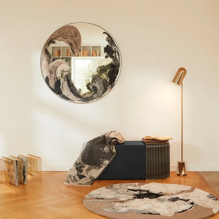 AYTM - Floreo Teppich Ø 130 cm, multi